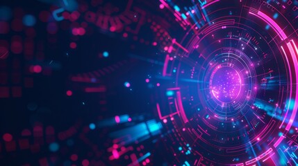 Obraz premium digital background , tech background , AI background , data background
