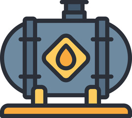 Oil tank icon