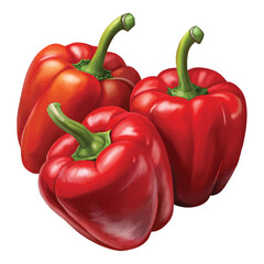 3d vector red hot chilli design