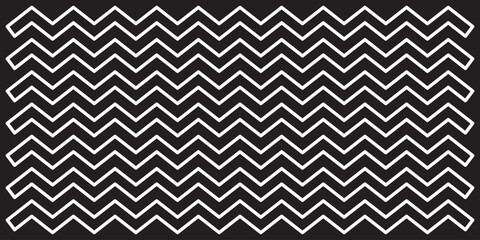 Zig Zag Pattern Tape Icon. EPS 10.