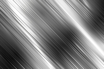 Obraz premium Sleek grey metal texture background with reflections and highlights for design use, vector illustration, flat design