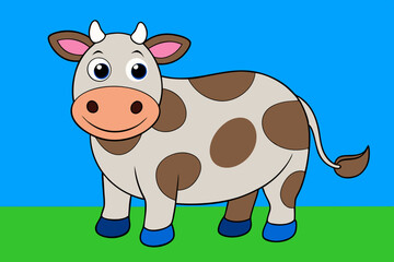 cow cartoon