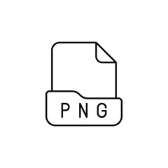 Png icon design with white background stock illustration