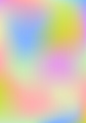 Abstract background. Blurred texture. Mesh gradient. Standard poster size. Background for banner, brochure, booklet. Colorful