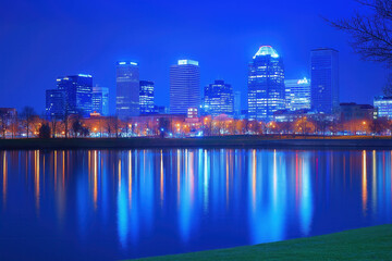 Lexington, Kentucky Skyline