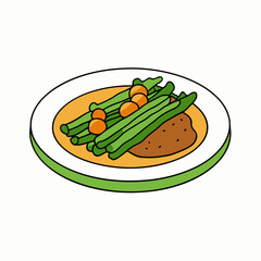 Country-Style Green Beans & Bacon Fresh Legumes with Crispy Bacon