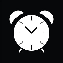 Set of Retro alarm watches icon collection. Alarm clock symbol vector illustration.