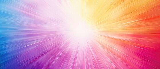 Vivid abstract burst of colors creating a dynamic and energetic atmosphere.