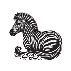 zebra vector illustration