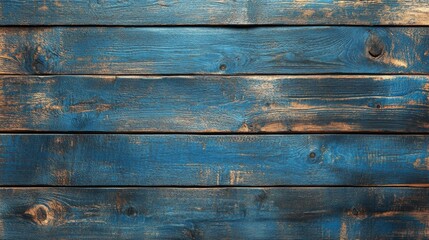 Fototapeta premium The surface features an attractive blue hue with deep textures and subtle grain patterns, highlighting the wood's natural beauty in a side angle view