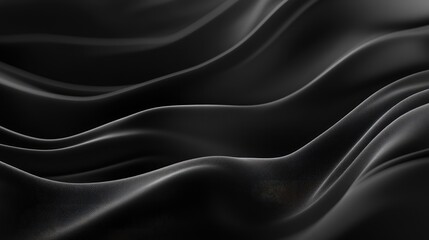 Obraz premium Elegant monochrome currents with a smooth gradient and gentle, flowing lines, offering a refined visual experience.