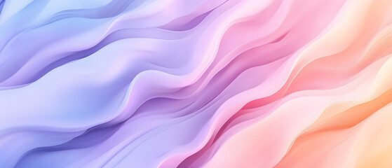 Obraz premium Abstract background with soft pastel colors and flowing lines.