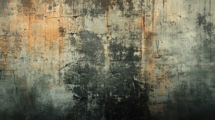 Abstract grunge with a blend of dark, distressed textures and soft, blurred areas for a textured, urban look.