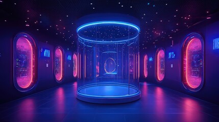 Guests experience the sensation of free-fall in a state-of-the-art indoor skydiving chamber, capturing the exhilarating essence of an adrenaline park.