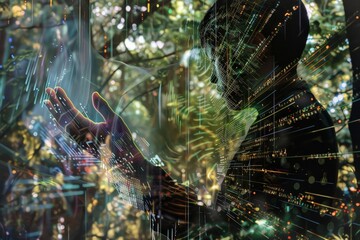 person holding cell phone in their hand, digital interface evolves beyond its programming