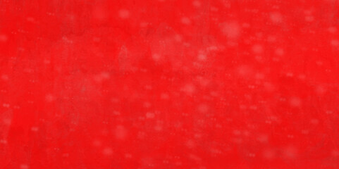 Red and white watercolor abstract blur bokeh lights defocused background sparkling snow, light and bright red winter pattern with bokeh blurred abstract space colorful background.