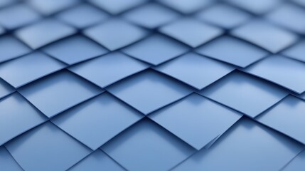 Obraz premium The image is a blue background with a pattern of squares