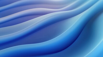 Obraz premium A blue wave with a blue background