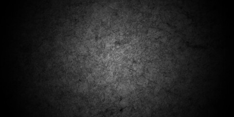 Dark black and charcoal color vignette in old vintage wall slat interior texture boarder design, dark elegant light backdrop spotlight background. empty space of Studio dark room concrete wall grunge