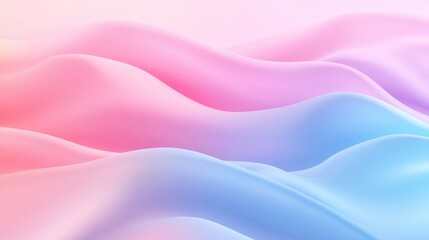 Obraz premium A pink, blue, and purple wave