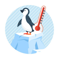 Hot weather vector illustration. Hot weather, everlasting caress, transcends confines seasons, imprinting its mark on climate tableau Ambience metamorphoses with ascending mercury, crafting vista