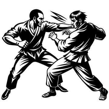 recommend clip art: Kung Fu & Karate Vector Art