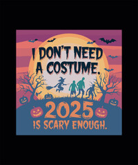 Halloween T-shirt Design