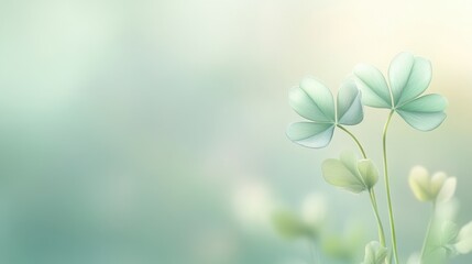 A green leafy plant with two leaves and a stem