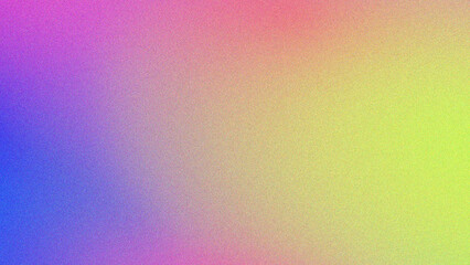 abstract rainbow background, colorful grainy gradient background,80s 90s style, noise texture...