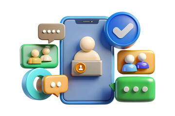 Phone and group icons with 'Join Meeting' text on white background, highlighting easy mobile access to virtual meetings. Minimalist, professional setup emphasizes convenience of joining meetings from 