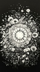 Medicine Wheel Healing Garden Native American Spirituality Religion Spiritual Symbol