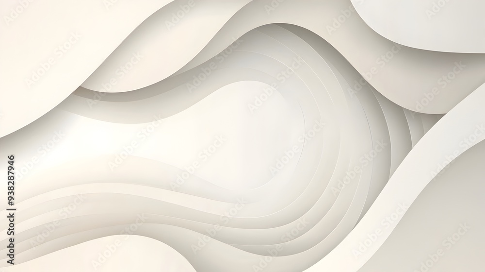 Poster clean and modern background with abstract shapes subtle light gray textures and a minimalist layout 
