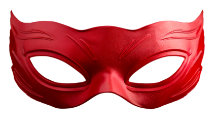 Cut-out superhero mask in PNG format