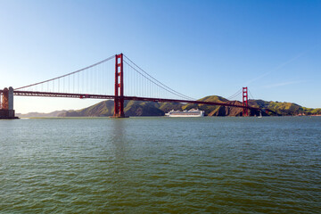 The Golden Gate Bridge in San Francisco, California, USA