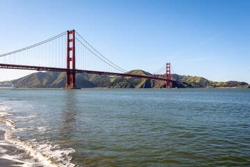 The Golden Gate Bridge in San Francisco, California, USA