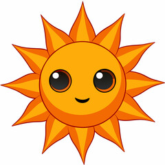 Solar Flare A Molten Being of Devastating Heat Art art vector illustration