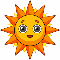 Solar Flare A Molten Being of Devastating Heat Art art vector illustration