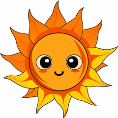 Solar Flare A Molten Being of Devastating Heat Art art vector illustration