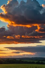Obraz premium panorama, nature, flower, meadow, mountain, travel, summer, landscape, grass, beautiful, sky, background, outdoors