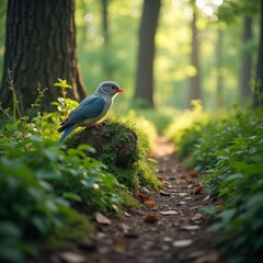 Obraz premium bird on a branch