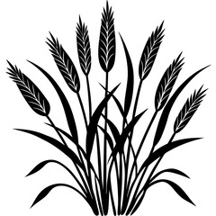 Reed  Art art vector illustration