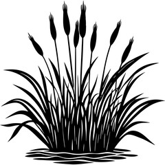 Reed  Art art vector illustration
