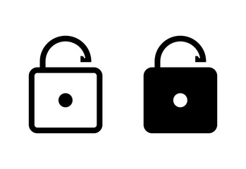 open padlock icon