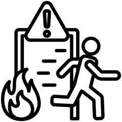 Evacuation Icon