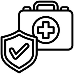 Obraz premium First Aid Kit Icon