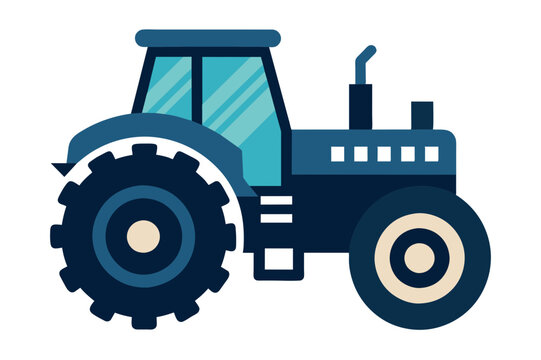 recommend clip art:  Tractor unique and masterpiece vector art illustration