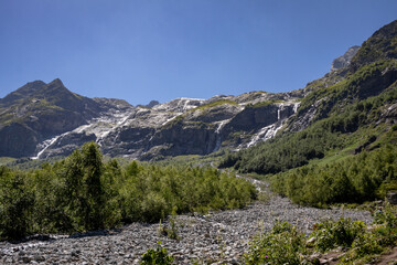 landscape in the mountains