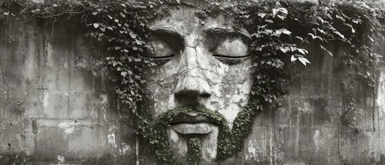 Green Man Urban Oasis Paganism Religion Spiritual Symbol
