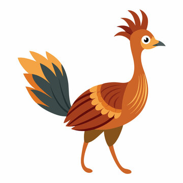 recommend clip art: Lyrebird Art Vector Design