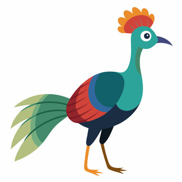 recommend clip art: Lyrebird Art Vector Design